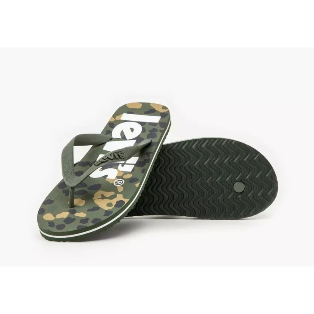 Levi's Men's Dixon Green Flip Flops D6565-0010 Size 11.5